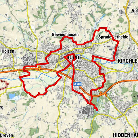 Klima-Radelroute-Bünde