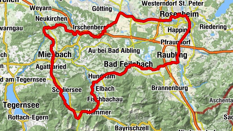 Mangfall-Schlierbach-Inn