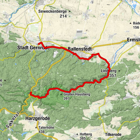 Auf Schiene und Rad durchs Selketal