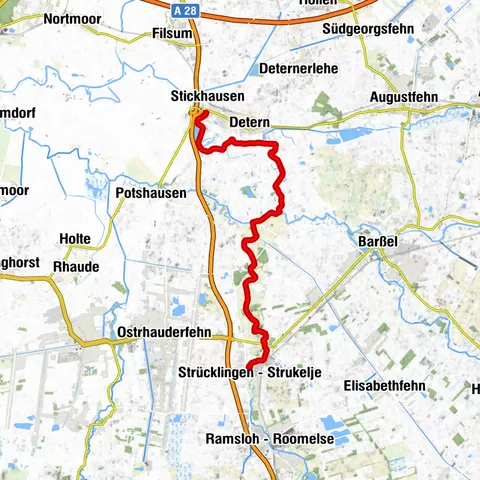 Kanutour von Stickhausen nach Strücklingen