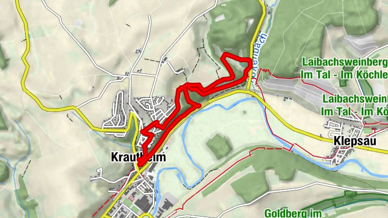 Pfad der Stille Krautheim Ergänzungstour 3 Krautheim