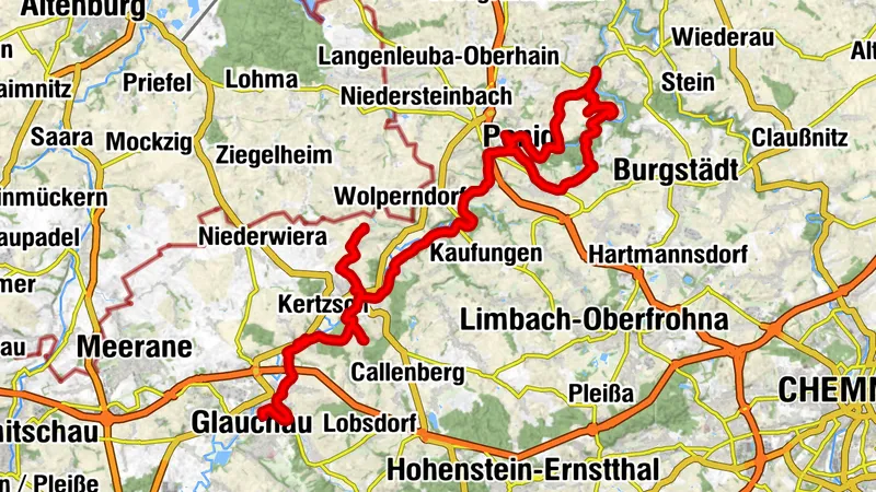 Radlerfrühling im Muldental am 1. Mai