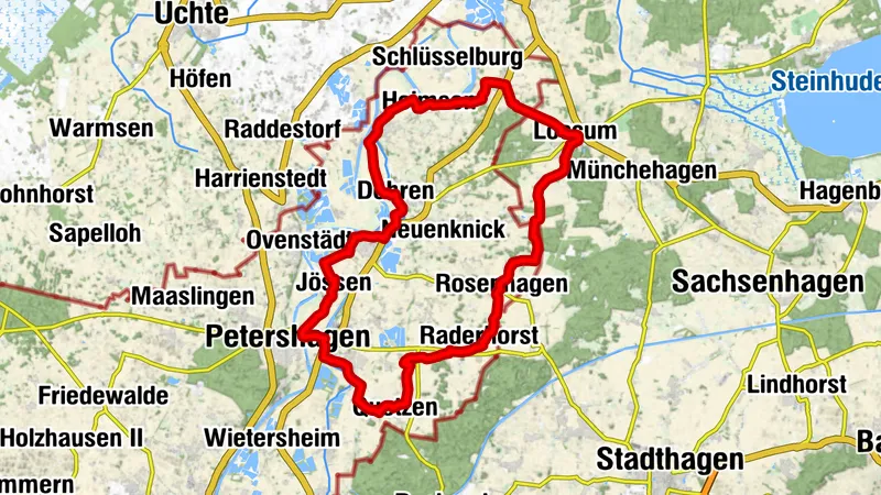 Heringsfängerroute Petershagen