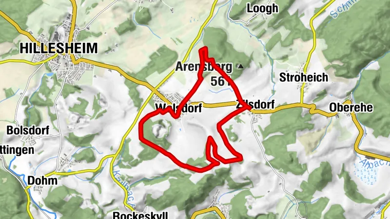Vulkan-Panorama-Wanderweg