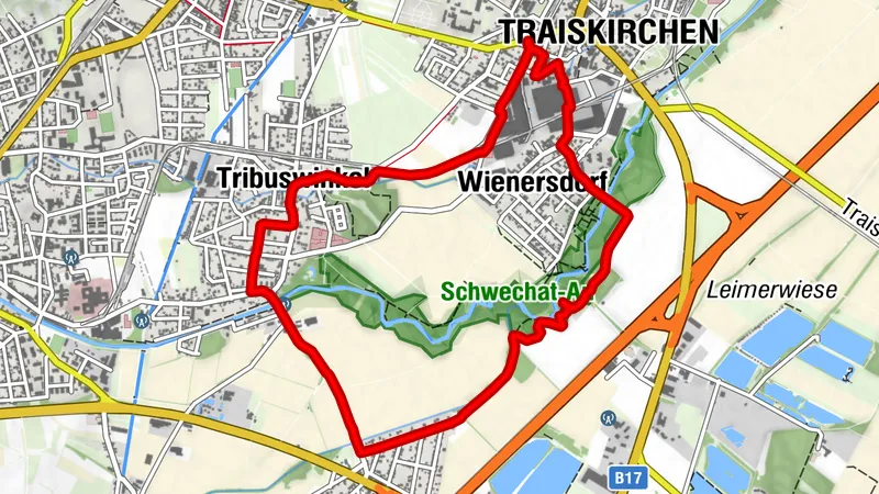 Traiskirchen - Schafflerhofsiedlung Runde