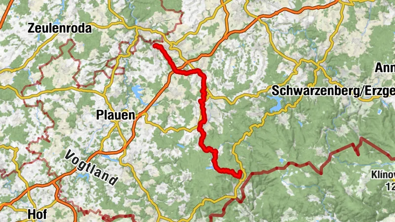 Von Mühlleithen zur Göltzschtalbrücke
