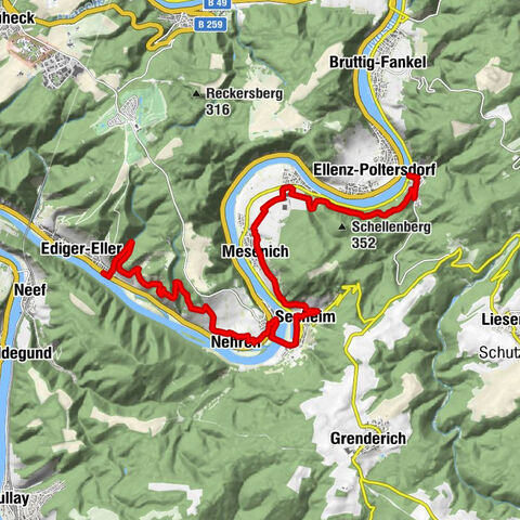 Moselsteig Stage 17: Ediger-Eller – Beilstein