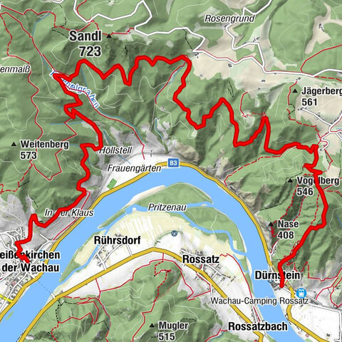 Welterbesteig Wachau 02: Dürnstein-Weißenkirchen