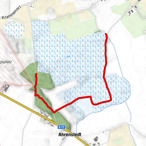 Alt Duvenstedt, Kranich Pfad