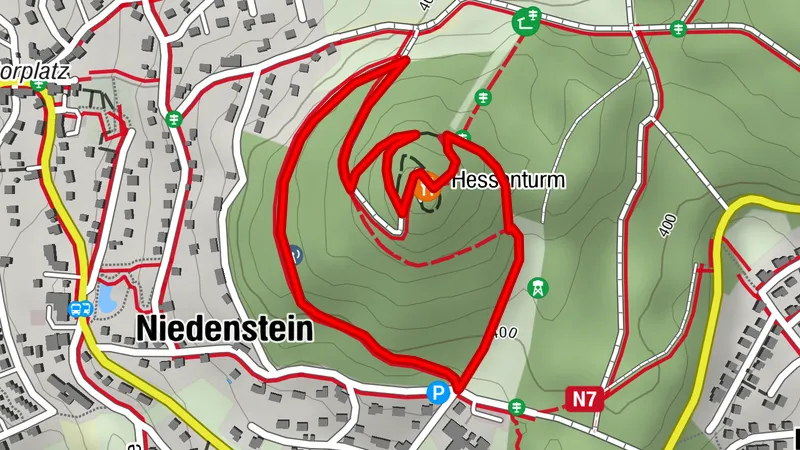 Hessenturmrunde (Niedenstein, Naturpark-Rundweg 1)