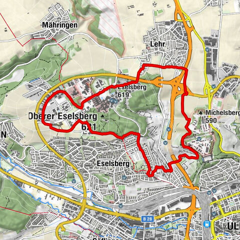 Wilhelmsburg-Lehr-Unigelände-Eselsberg