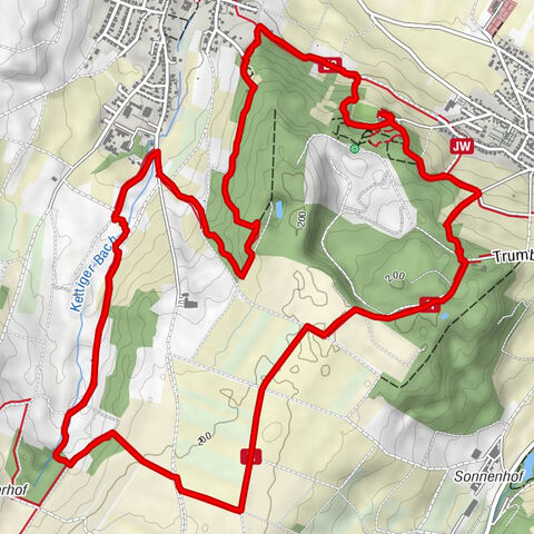 Streuobst Wiesen Weg