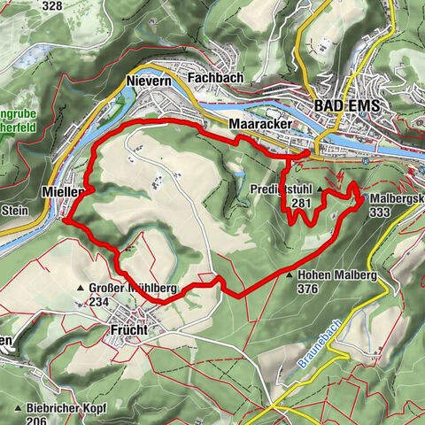 Rundwanderung um den Malbergskopf