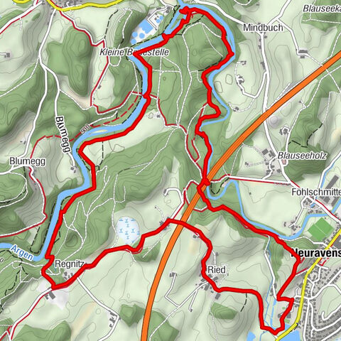 Neuravensburger Argenweg