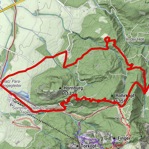 Circular hike Dreh- and Rohrkopfhütte