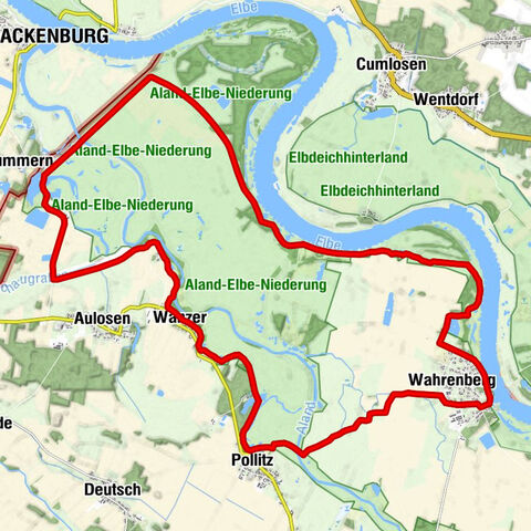 Auenerlebnistour in der Elbe-Aland-Niederung