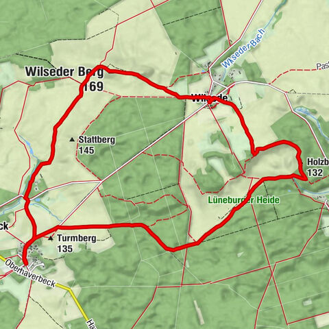 Wilseder Berg und Totengrund (Rundtour ab Oberhaverbeck)