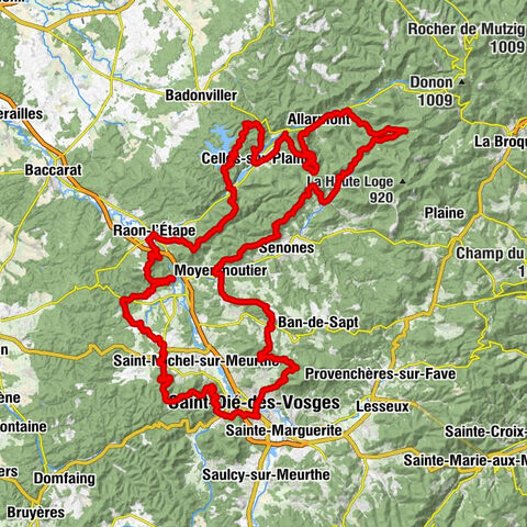 The GR® de Pays of the Déodatie (Northern Loop) - Grandes Echappées Vosgiennes