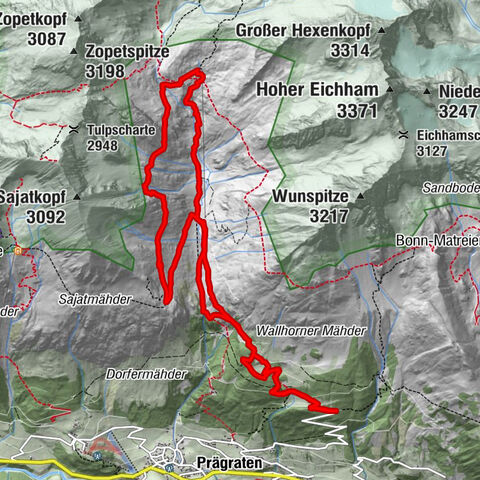 Angstingeralm, Bodenalm, Eisseehütte