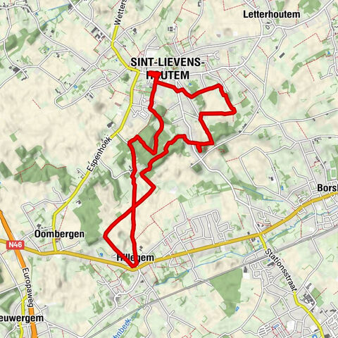 Cothen wandeling 10km