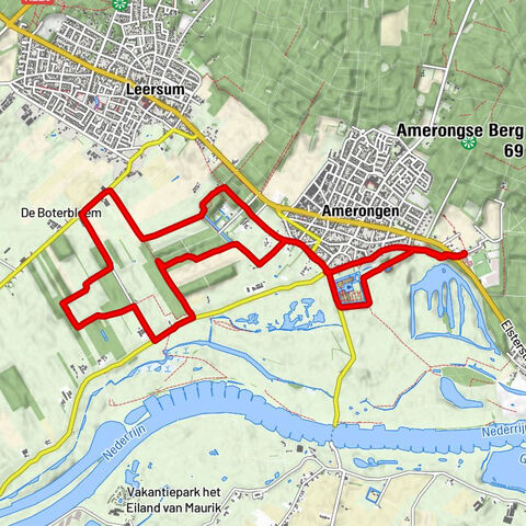 Amerongen, Cotllandenpad